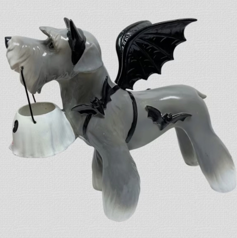 New Schnauzers Bat Dog Ghost Bucket - Picture 5 of 6